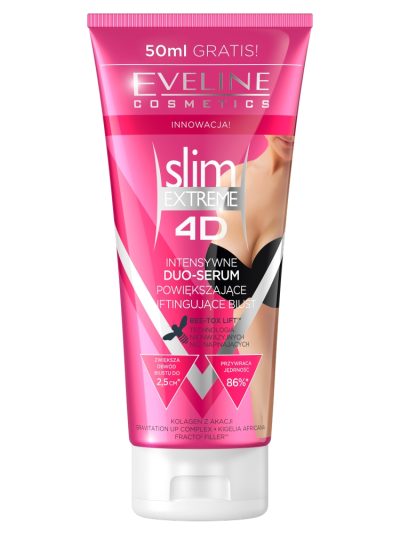 Eveline Cosmetics Slim Extreme 4D intensywne duo-serum powiększające i liftingujące biust 200ml