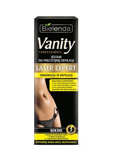 Bielenda Vanity Professional Laser Expert zestaw do precyzyjnej depilacji bikini 100ml