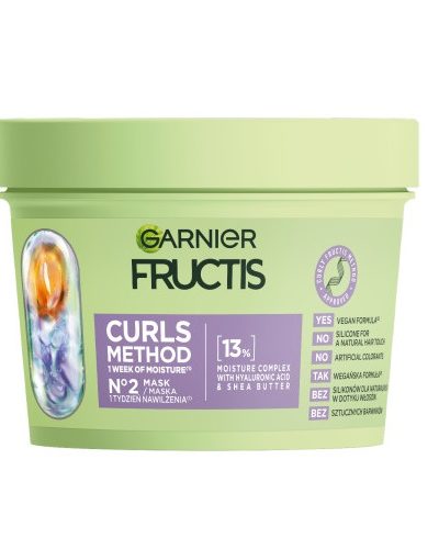 Garnier Fructis Curls Method maska do włosów kręconych 370ml