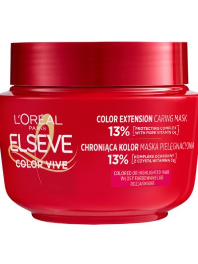 L'Oreal Paris Elseve Color Vive maska chroniąca kolor do włosów farbowanych lub rozjaśnianych 300ml