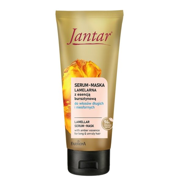 Farmona Jantar serum-maska lamelarna z esencją bursztynową do włosów długich i niesfornych 100ml
