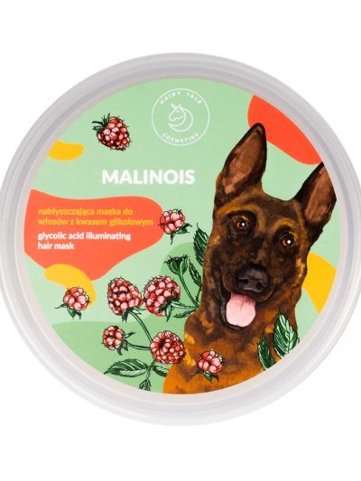 HAIRY TALE Malinois nabłyszczająca maska do włosów z kwasem glikolowym 200ml