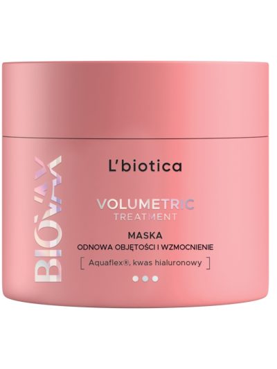 BIOVAX Glamour Volumetric Treatment maska do włosów 200ml