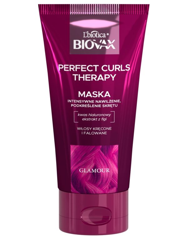 BIOVAX Glamour Perfect Curls Therapy intensywnie nawilżająca maska do włosów kręconych i falowanych 150ml