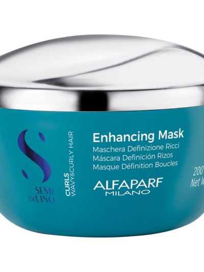 Alfaparf Semi Di Lino Curls wzmacniająca maska do włosów kręconych 200ml
