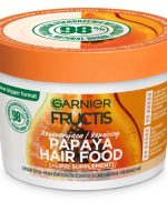 Garnier Fructis Papaya Hair Food regenerująca maska do włosów zniszczonych 400ml
