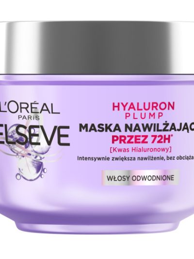L'Oreal Paris Elseve Hyaluron Plump maska nawilżająca do włosów odwodnionych 300ml