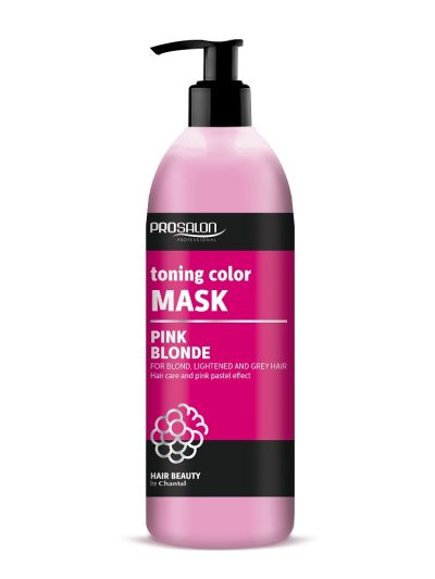 Chantal Prosalon Toning Color Mask maska tonująca kolor Pink Blonde 500g