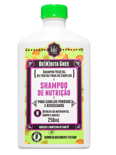 Lola Cosmetics Be(M)dita Ghee odżywczy szampon do włosów z ananasem i masłem bacuri 250ml