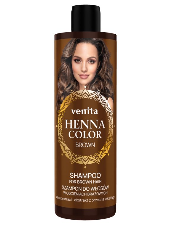 Venita Henna Color Brown szampon do włosów w odcieniach brązowych 300ml