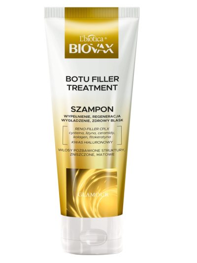 BIOVAX Glamour Botu Filler Treatment szampon wypełniająco-wygładzający 200ml