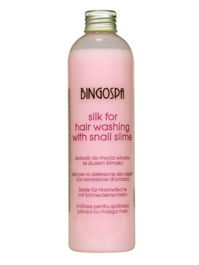 BingoSpa Jedwab do mycia włosów ze śluzem ślimaka 300ml