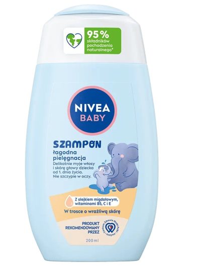 Nivea Baby szampon łagodna pielęgnacja 200ml