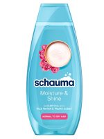 Schauma Moisture & Shine szampon do włosów suchych i normalnych z wodą ryżową 400ml
