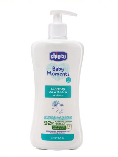Chicco Baby Moments szampon do włosów 0m+ 500ml