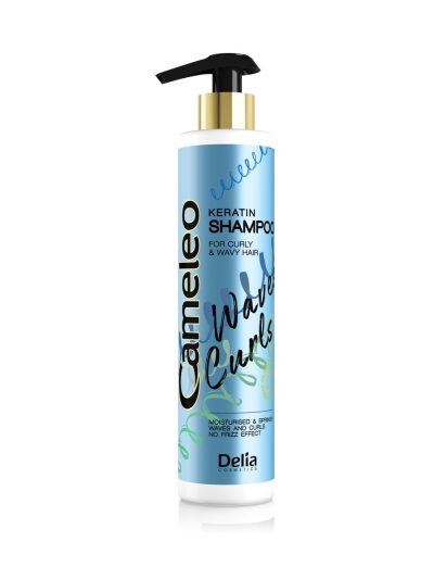 Cameleo Fale Loki szampon keratynowy do włosów kręconych i falowanych 250ml