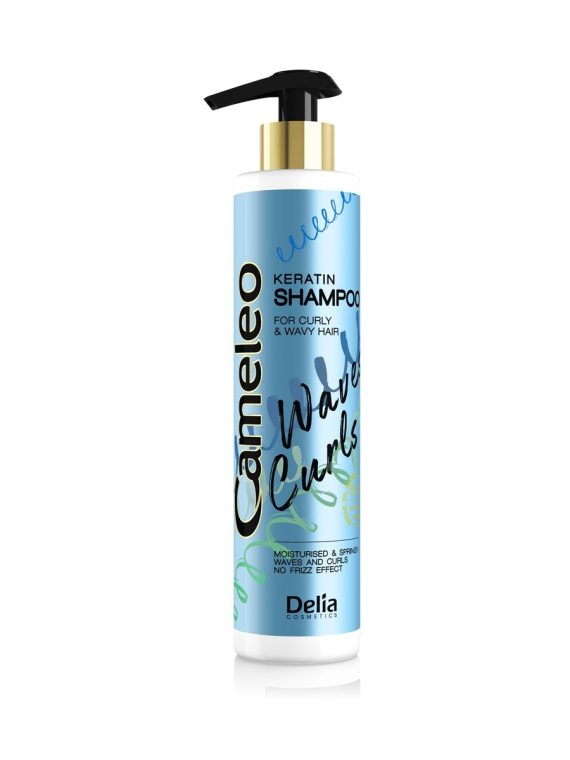 Cameleo Fale Loki szampon keratynowy do włosów kręconych i falowanych 250ml