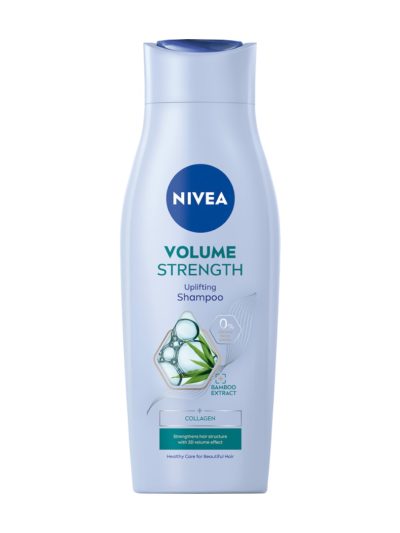 Nivea Volume Strength szampon pielęgnujący do włosów 400ml