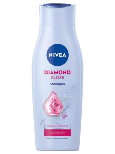 Nivea Diamond Gloss łagodny szampon do włosów 400ml