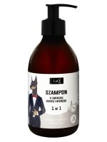 LaQ Szampon dla mężczyzn energetyzujący 1w1 Doberman 300ml