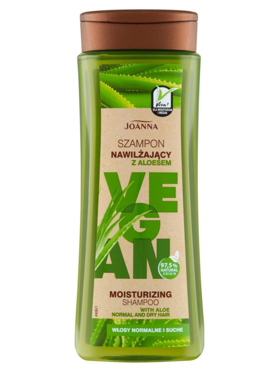 Joanna Vegan szampon nawilżający z aloesem 300ml