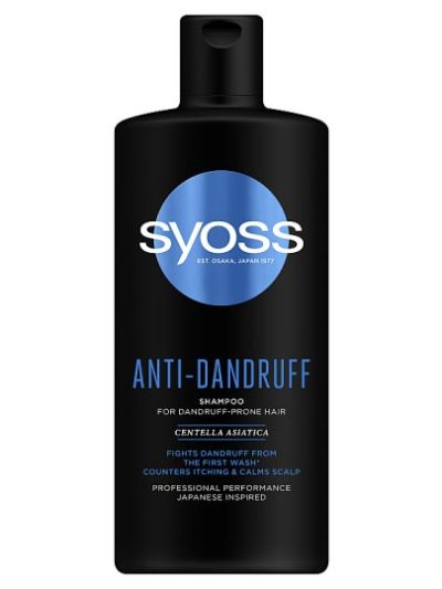 Syoss Anti-Dandruff Shampoo przeciwłupieżowy szampon do włosów 440ml