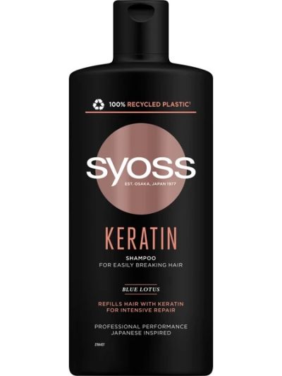 Syoss Keratin Shampoo szampon do włosów słabych i łamliwych 440ml