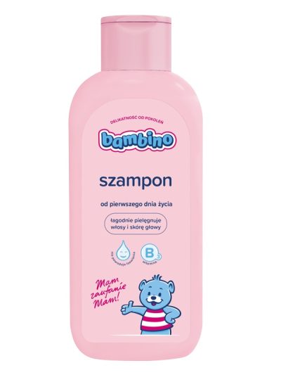 Bambino Szampon z witaminą B3 dla dzieci i niemowląt 400ml