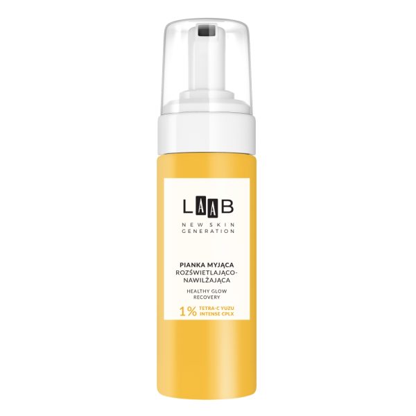 LAAB Tetra-C Yuzu pianka do mycia twarzy nawilżająco-rozświetlająca 150ml