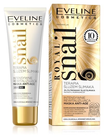 Eveline Cosmetics Royal Snail 30+/40+ intensywnie rewitalizująca maska anti-age 50ml