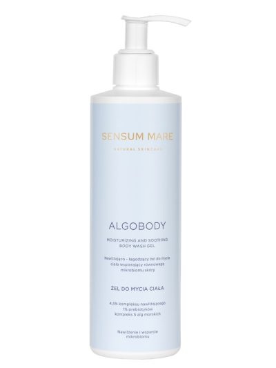 Sensum Mare Algobody nawilżająco-łagodzący żel do mycia ciała wspierający równowagę mikrobiomu skóry 300ml