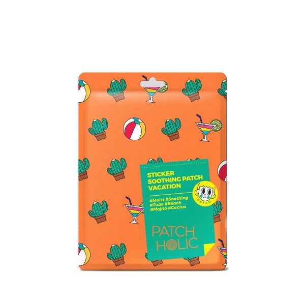 PATCH HOLIC Sticker Soothing Patch kojące płatki do naklejania Vacation 12g