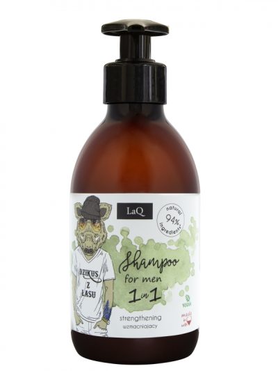 LaQ Dziki szampon dla facetów 1w1 z ekstraktem z kory dębu 300ml