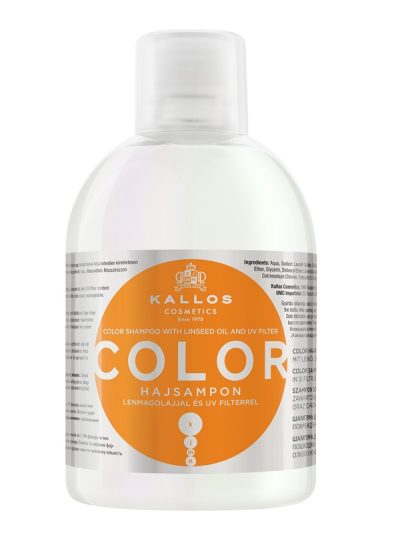 Kallos KJMN Color Shampoo szampon do włosów farbowanych 1000ml