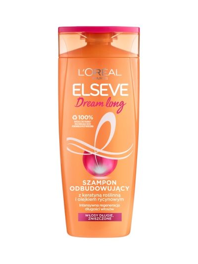 L'Oreal Paris Elseve Dream Long szampon odbudowujący do włosów długich i zniszczonych 400ml