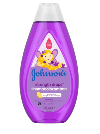 Johnson & Johnson Johnson's Strength Drops szampon dla dzieci z witaminą E 500ml
