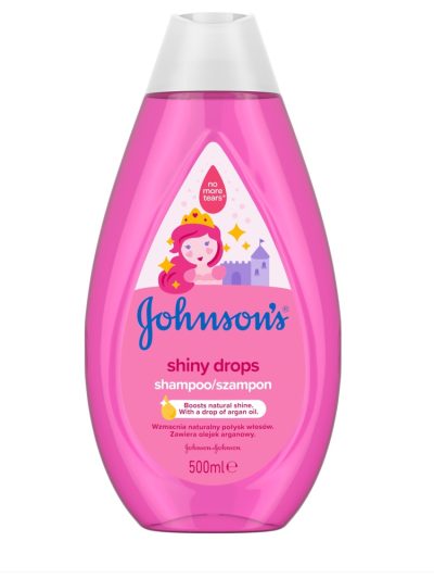 Johnson & Johnson Johnson's Shiny Drops szampon dla dzieci z olejkiem arganowym 500ml