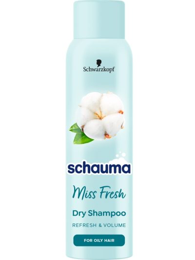 Schauma Miss Fresh odświeżający suchy szampon do włosów przetłuszczających się 150ml