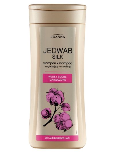 Joanna Jedwab szampon wygładzający do włosów suchych i zniszczonych 200ml