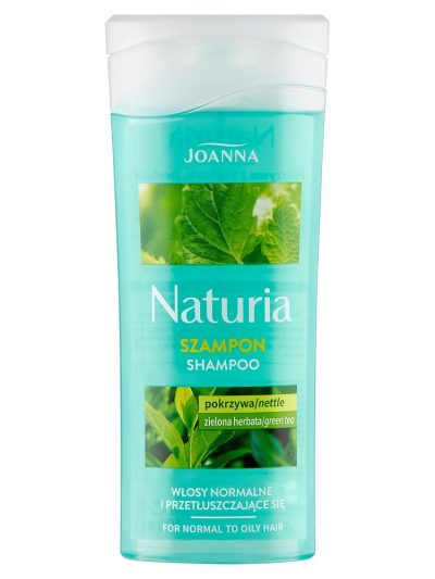 Joanna Naturia szampon do włosów normalnych i przetłuszczających się Pokrzywa i Zielona Herbata 100ml