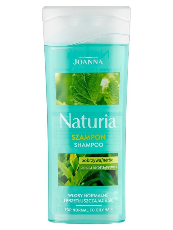Joanna Naturia szampon do włosów normalnych i przetłuszczających się Pokrzywa i Zielona Herbata 100ml