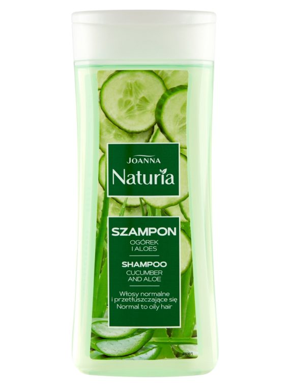 Joanna Naturia szampon do włosów normalnych i przetłuszczających się Ogórek i Aloes 200ml