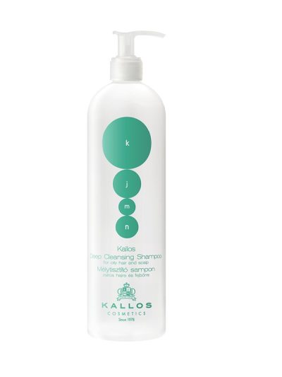 Kallos KJMN Deep Cleansing Shampoo głęboko oczyszczający szampon do włosów przetłuszczających się 500ml