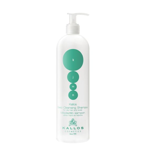 Kallos KJMN Deep Cleansing Shampoo głęboko oczyszczający szampon do włosów przetłuszczających się 500ml