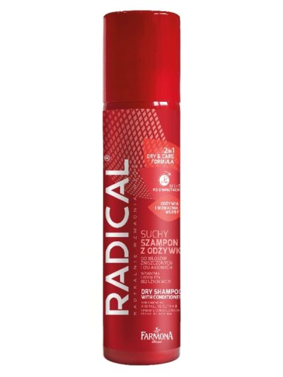 Farmona Radical suchy szampon z odżywką do włosów zniszczonych i osłabionych 180ml