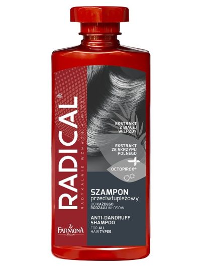 Farmona Radical szampon przeciwłupieżowy każdy rodzaj włosów 400ml