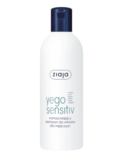 Ziaja Yego Sensitiv wzmacniający szampon do włosów dla mężczyzn 300ml