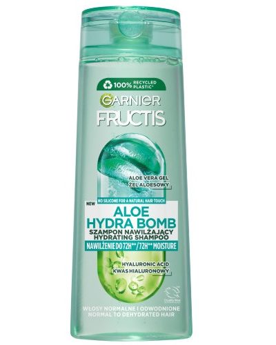 Garnier Fructis Aloe Hydra Bomb szampon nawilżający do włosów normalnych i odwodnionych 400ml