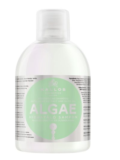 Kallos KJMN Algae Moisturizing Shampoo nawilżający szampon do włosów z ekstraktem z alg i oliwą z oliwek 1000ml
