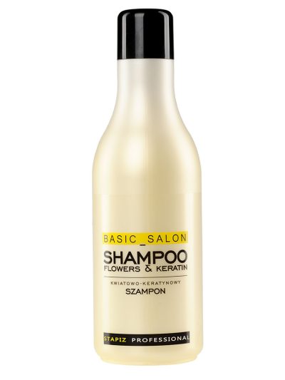 Stapiz Basic Salon Flowers & Keratin Shampoo kwiatowo-keratynowy szampon do włosów 1000ml